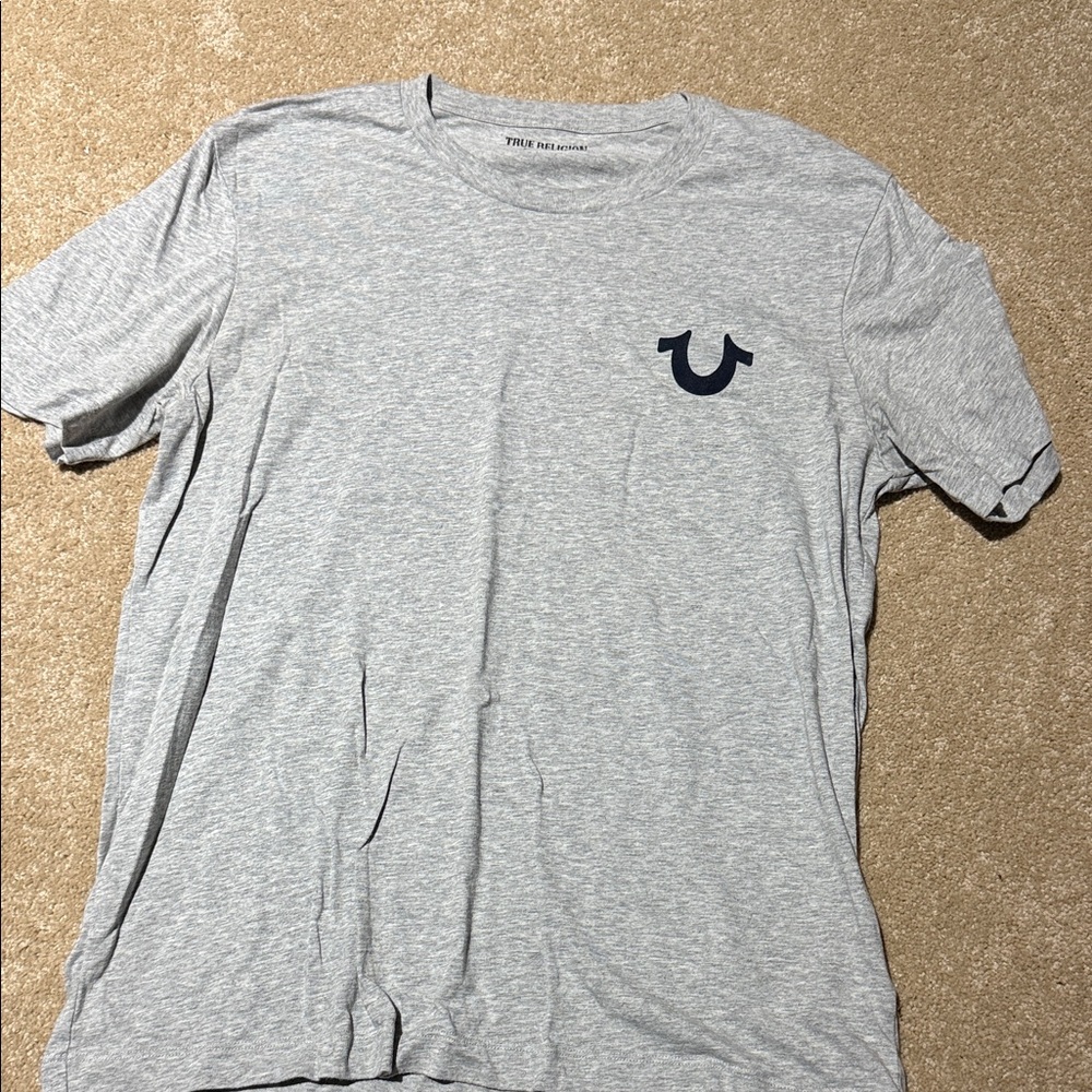 True Religion Heather Gray Men's Tee